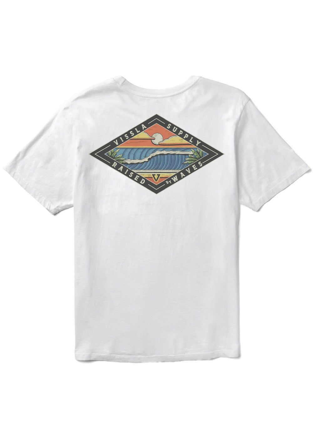 CAMISETA VISSLA | WAVE CHASERS PREMIUM ORGANIC