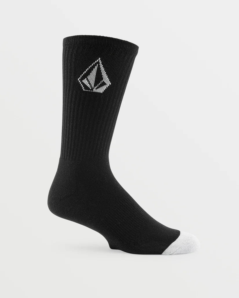 CALCETINES VOLCOM | FULL STONE 3 PK BLK