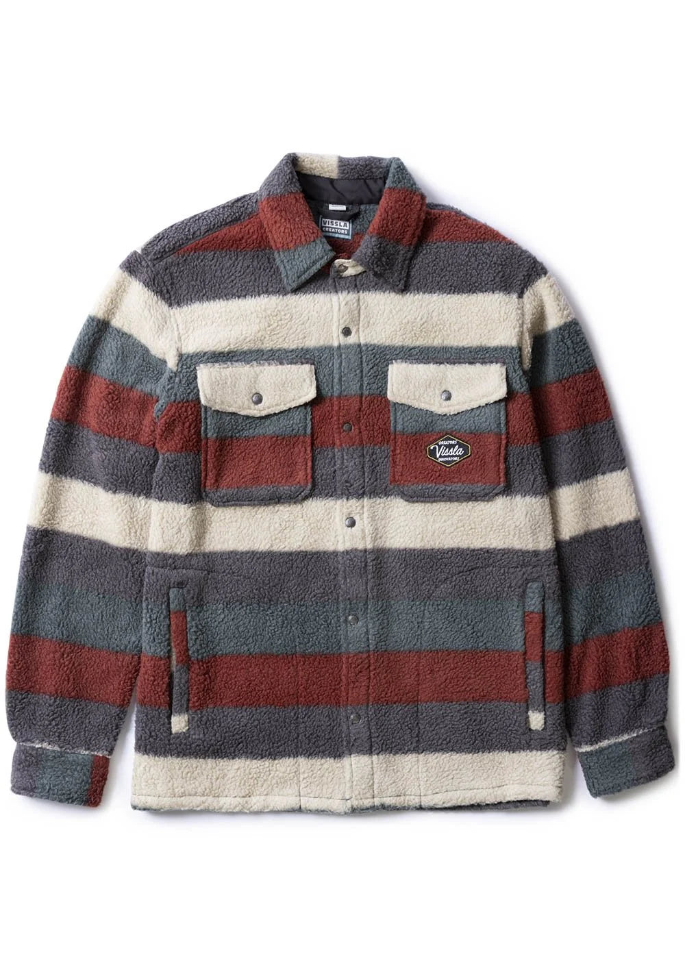 CAMISA FELPA VISSLA | PEAKS SHERPA ECO WOVEN