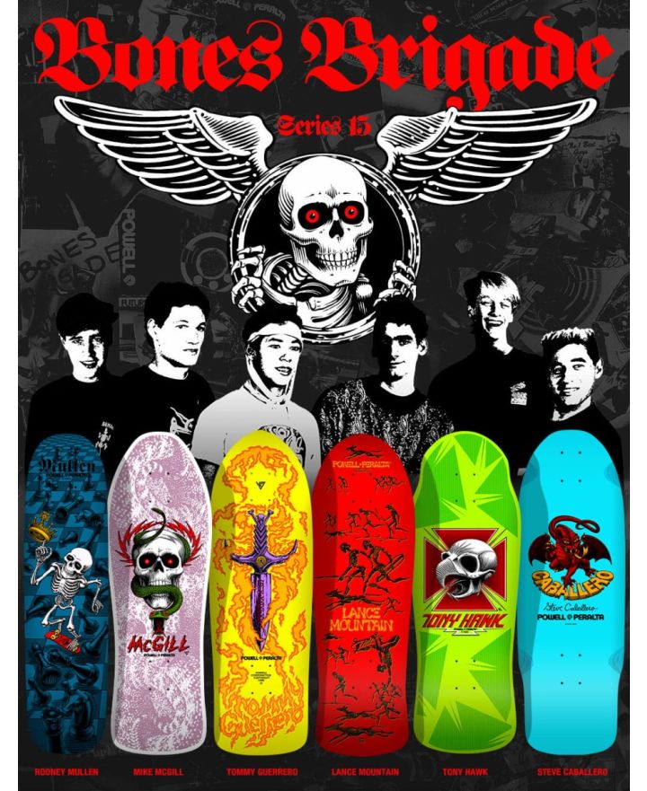 TABLA POWELL PERALTA BONES BRIGADE SERIES 15 | TOMMY GUERRERO 9.75"x 30.27"